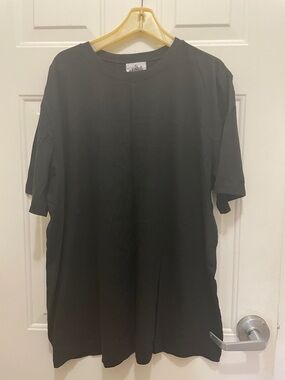 Men's Black XL Short Sleeve Crew Tee